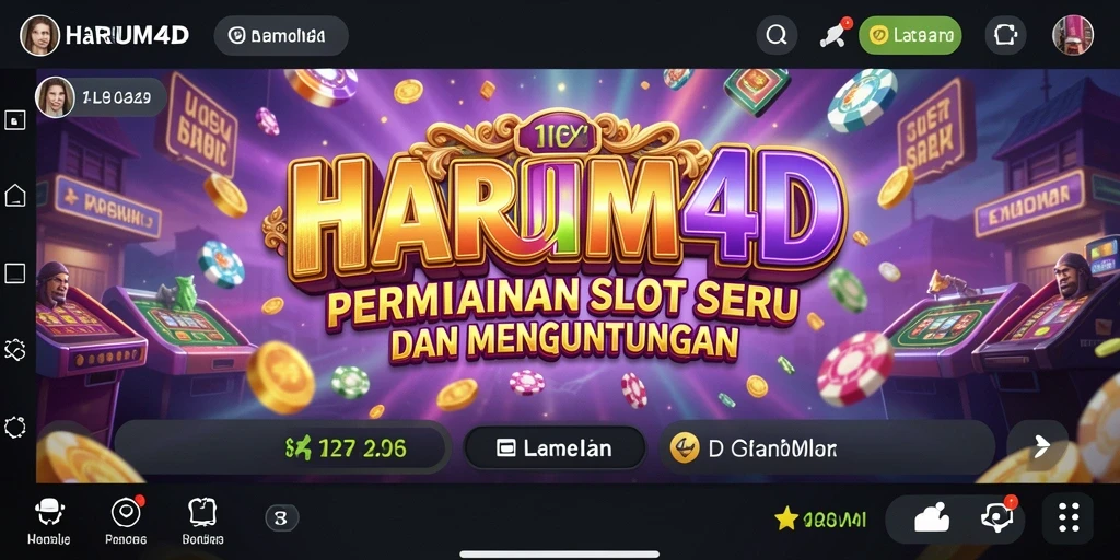 Gameplay seru dalam game Slot HARUM4D dengan berbagai tema menarik.