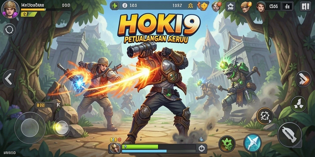 Gameplay HOKI9 yang intens dan aksi mendebarkan.